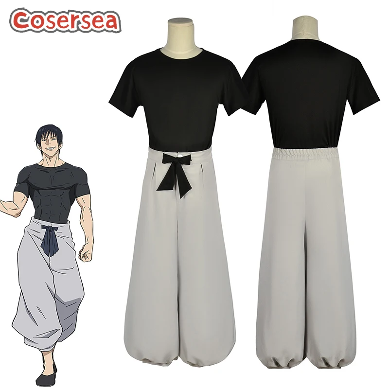 

Cosersea Toji Fushiguro Косплей Костюм Jujutsu Kaise Toji Fushiguro Ролевая игра Хэллоуин Мужская униформа Костюм для вечеринки Полный комплект