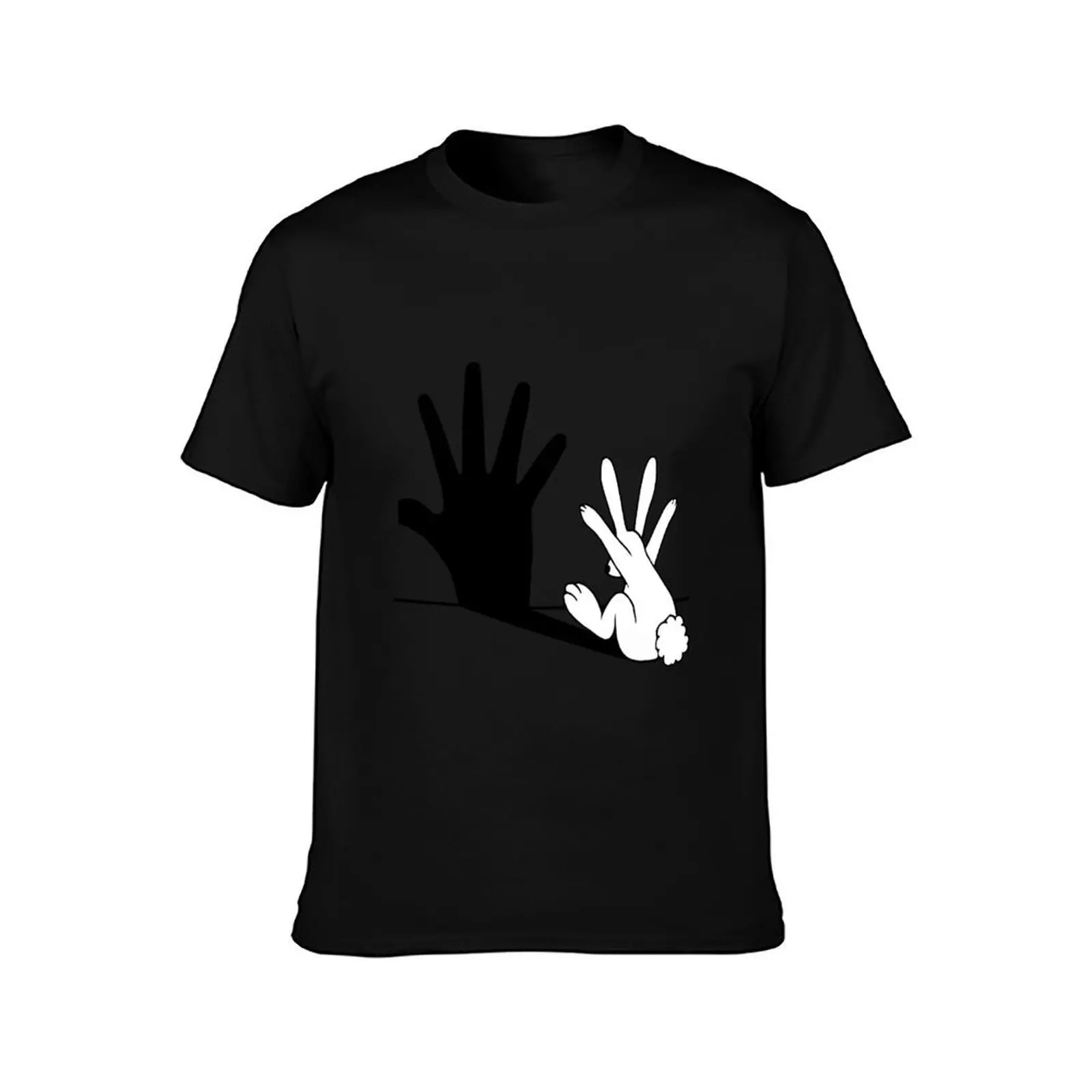 Rabbit hand shadow T-Shirt Ultra Soft Breathable Tee Top