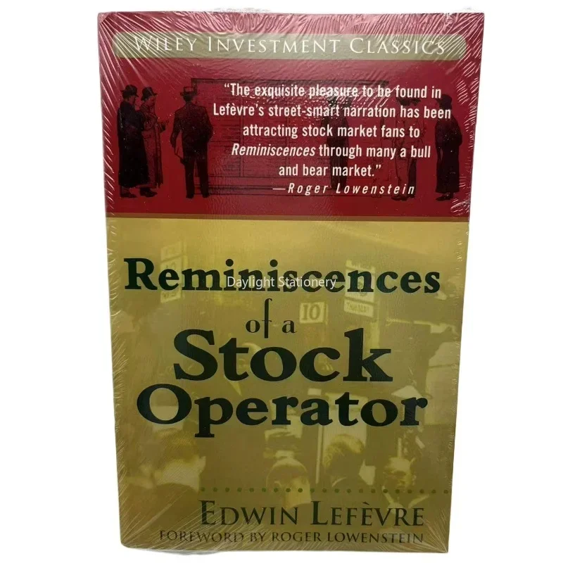 Mengingatkan Operator stok oleh Edwin Lefevre Financial Management reader buku baca