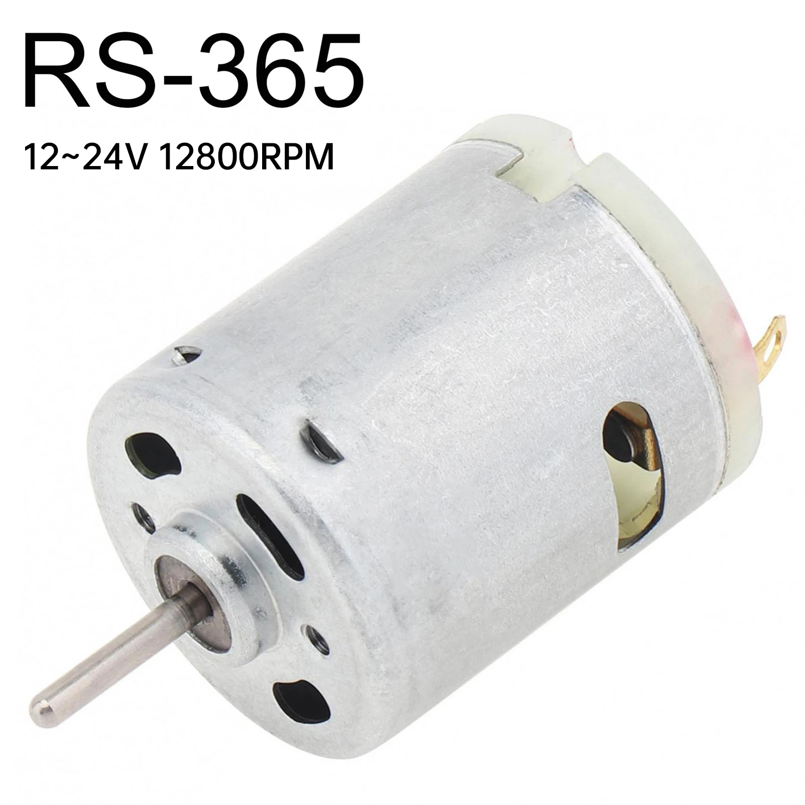 

Micro RS365 DC Motor 12-24V Massager Motor Hair Dryer Micromotor for Office Equipment and Household Appliances