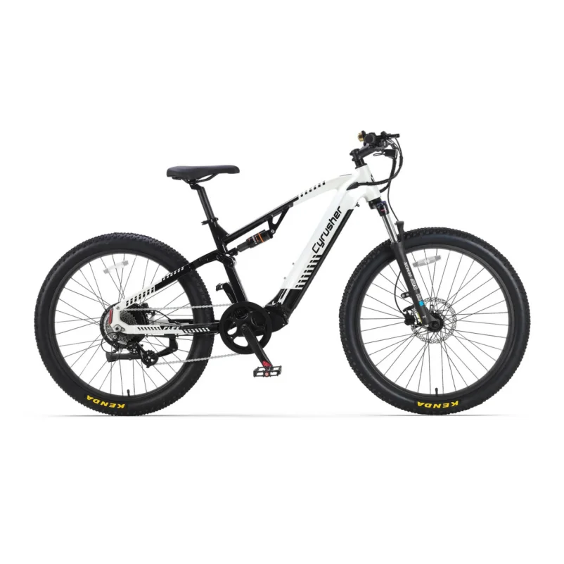 

Cyrusher Flex Step-over Commuter Elecreic Bicycles All-Purpose E-MTB Lightweight E-bike 48V 15Ah Battery