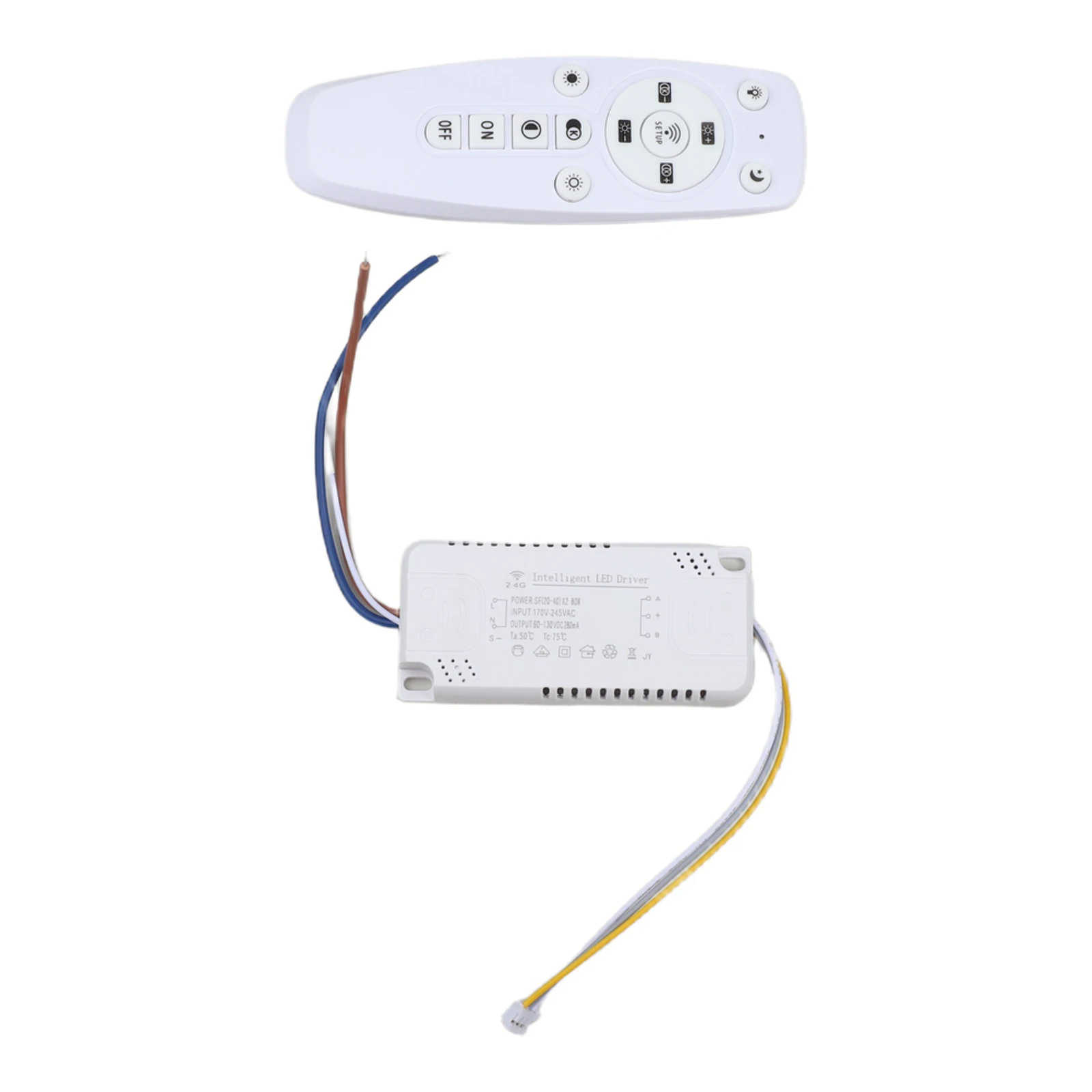 For Home Lighting Smart LED Driver Smart Led Driver Remote Control Remote Control Wide Input Voltage AC170-245V