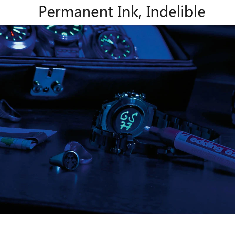 Imagem -02 - Edding Oily uv Pro Invisible Pen Tinta Permanente Securitas uv Markers Highlight Destaque para Detetive Jogo Cartão 8280 mm