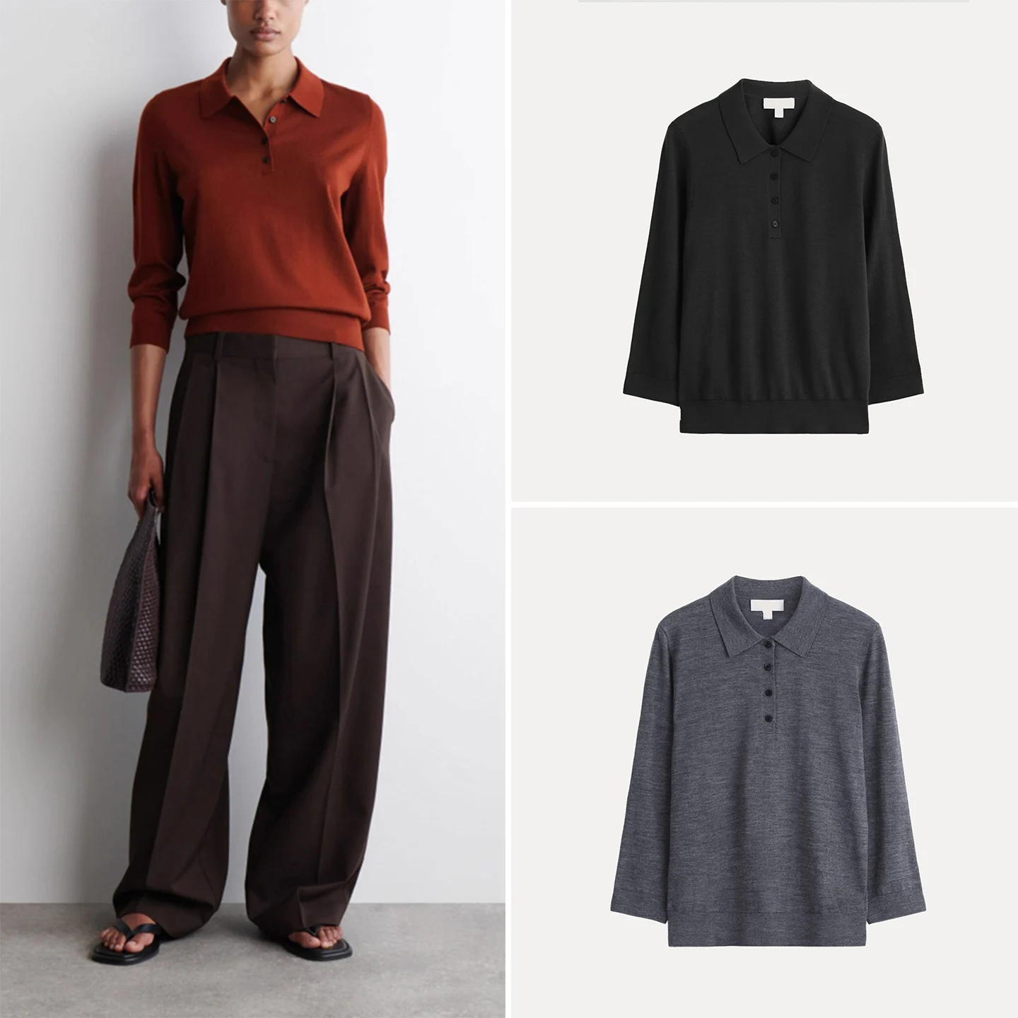 

Z Women's Ne Knitwear Loose Fit Long Sve Pure Color Autumn 2025 New Sle Faion Ladies irt 3048800