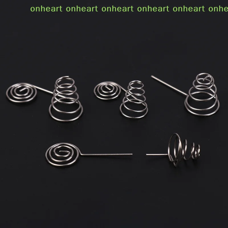 [C]Spring Contact Plate DIY Accessories 5PCS AAA Battery NIckel Wire Spring AA Battery Negative And Positive Coils