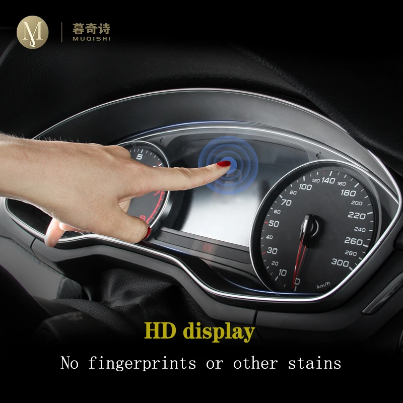 For BMW F20 Series 1 2016-2020 Dashboared Instrument Panel Screen Protector Accessories Interior Details Sticker Film Cover TPU