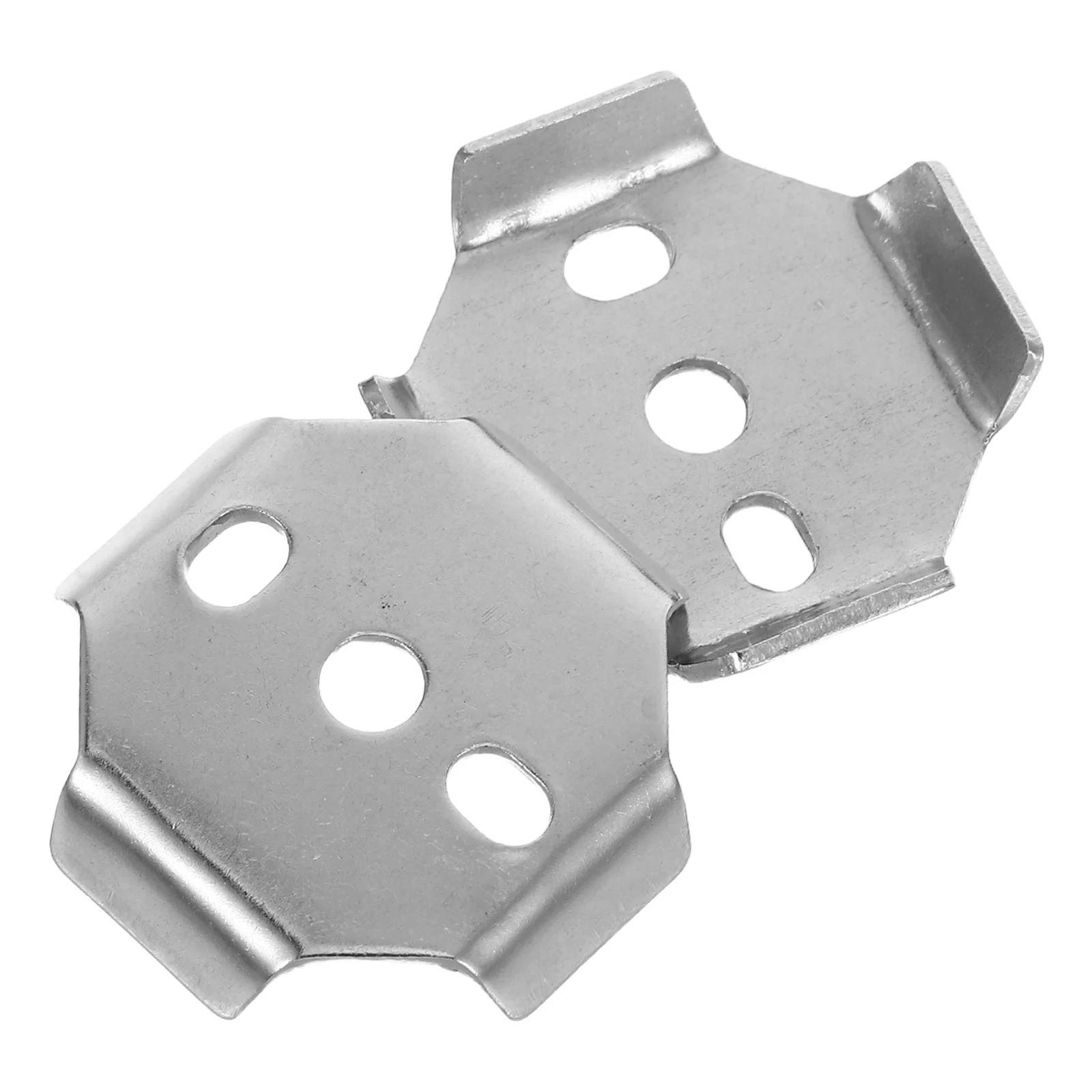 2Pcs Bathroom Towel Rack Replacement Stainless Steel Mounting Hardware Precision Design Durable Materials Smooth Surface