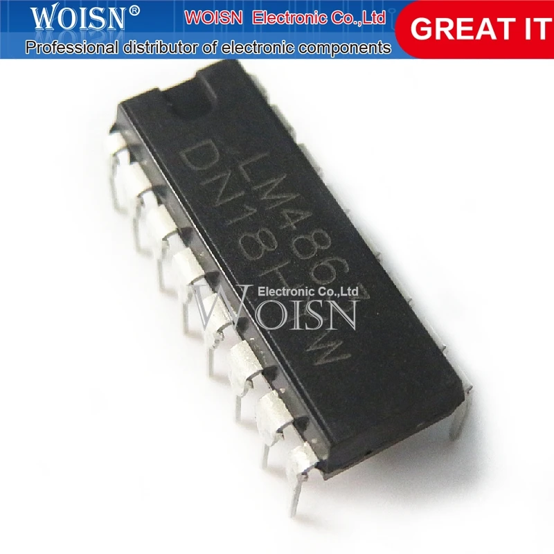 10PCS LM4863N LM4863 DIP-16