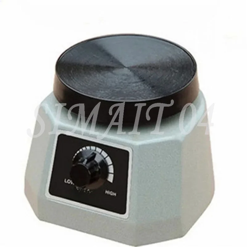 0728 0981 Dental Plaster Vibrator 4'' Round Small Gypsum Variable Intensity Shaker Oscillator Dental Lab Equipment