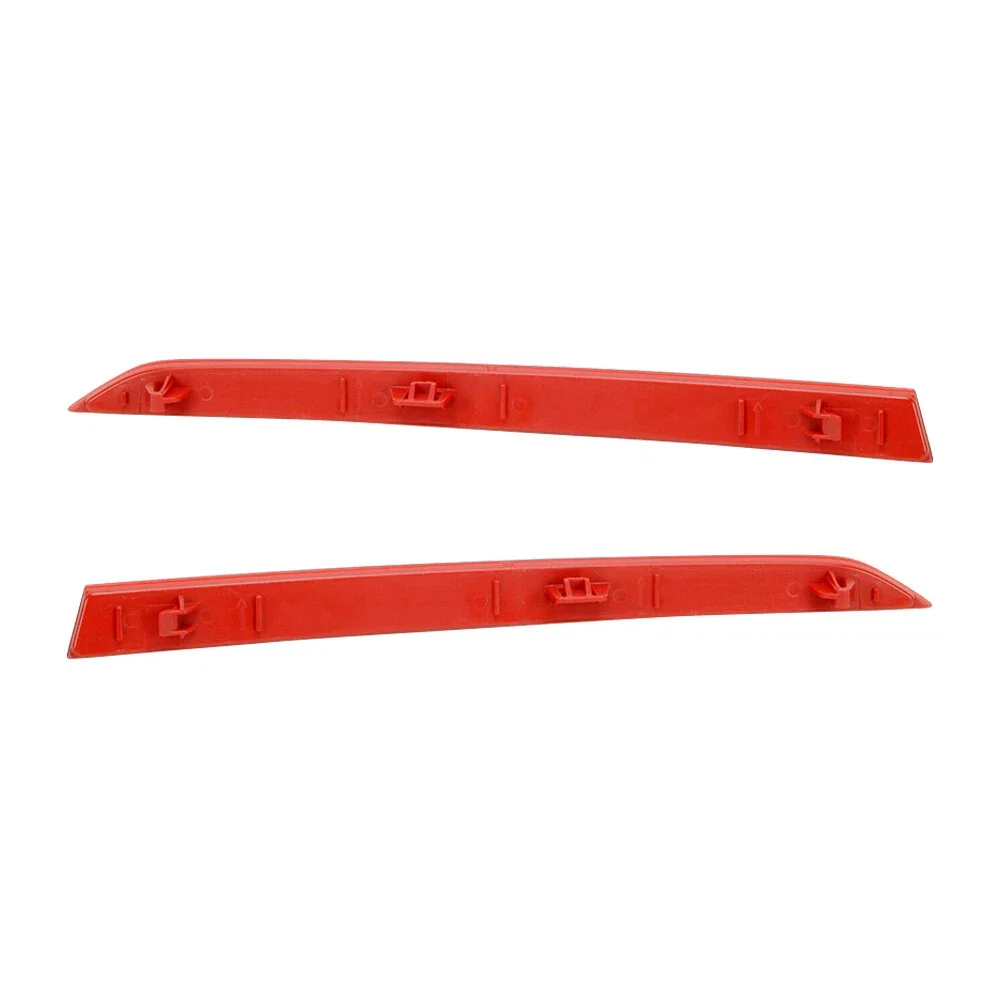 

2pcs Left & Right Rear Bumper Marker Reflector For BMW 3-Ser F30 F31 M Sport 328i Rear Bumper Reflector Red Reflective Strips