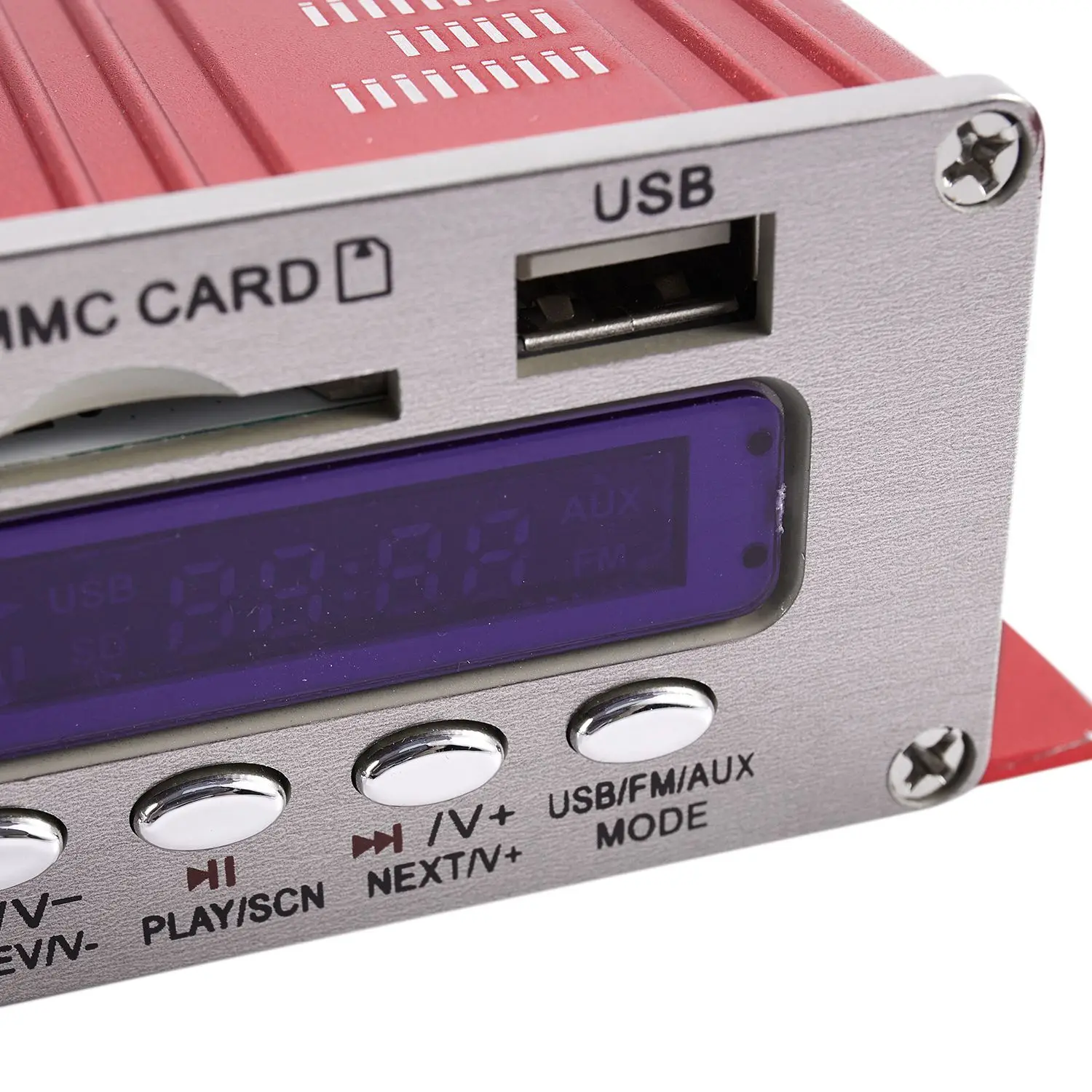 【Ship Within】 -502S 2Ch Bluetooth Hi-Fi Super Bass Output Power Stereo Amplifier With Remote Controller Usb/Sd Fm Radio