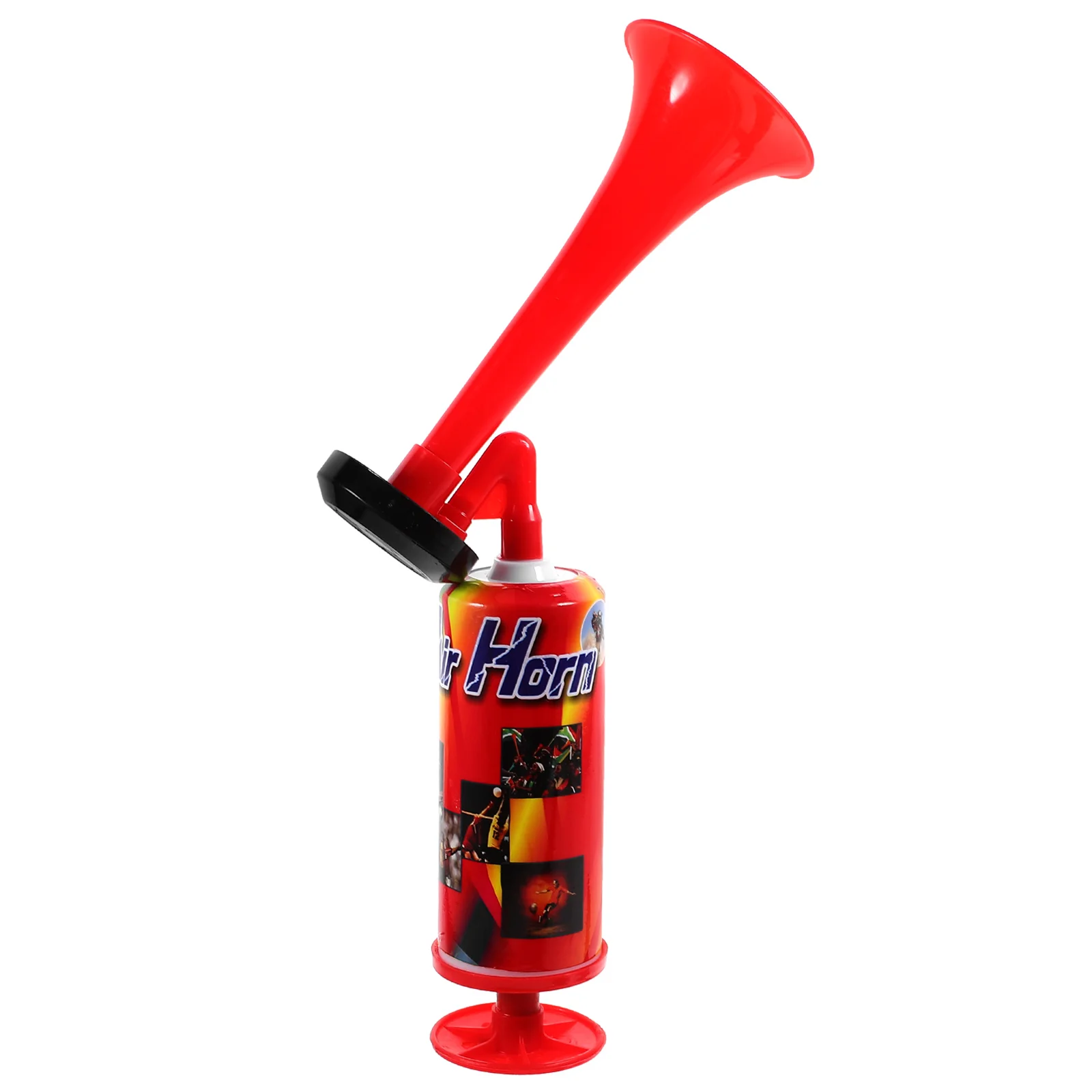 

Large Air Horn Hand Held Noise Maker 35x7x7cm Random Color Reusable Sporting Events Pump Easy Assemble Team Sports Party
