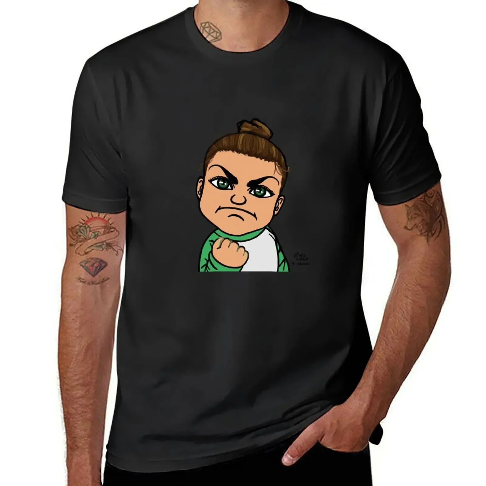 A determined Simona Halep baby T-Shirt Short sleeve tee hippie clothes shirts graphic tees black t shirts for men