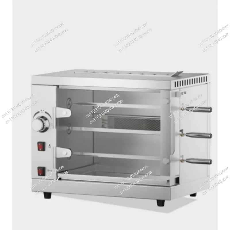 Electric Grill Outdoor Portable Automatic Rotating Camping Special Kitchen Oven Grill Chicken Grill