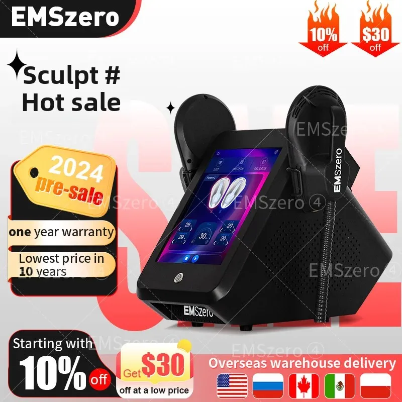 

EMSzero EMS MUSCLE STIMUL Machine Body Sculpt RF Tesla Weight Lose Electromagnetic Pelvic Slimming DLS