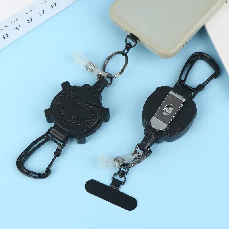 

Умное решение для безопасности: шнурок-фиксатор и выдвижной держатель для телефона с карабином для походов, велоспорта и альпинизма