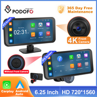 Podofo Wireless CarPlay Android Auto Player 6.25 \