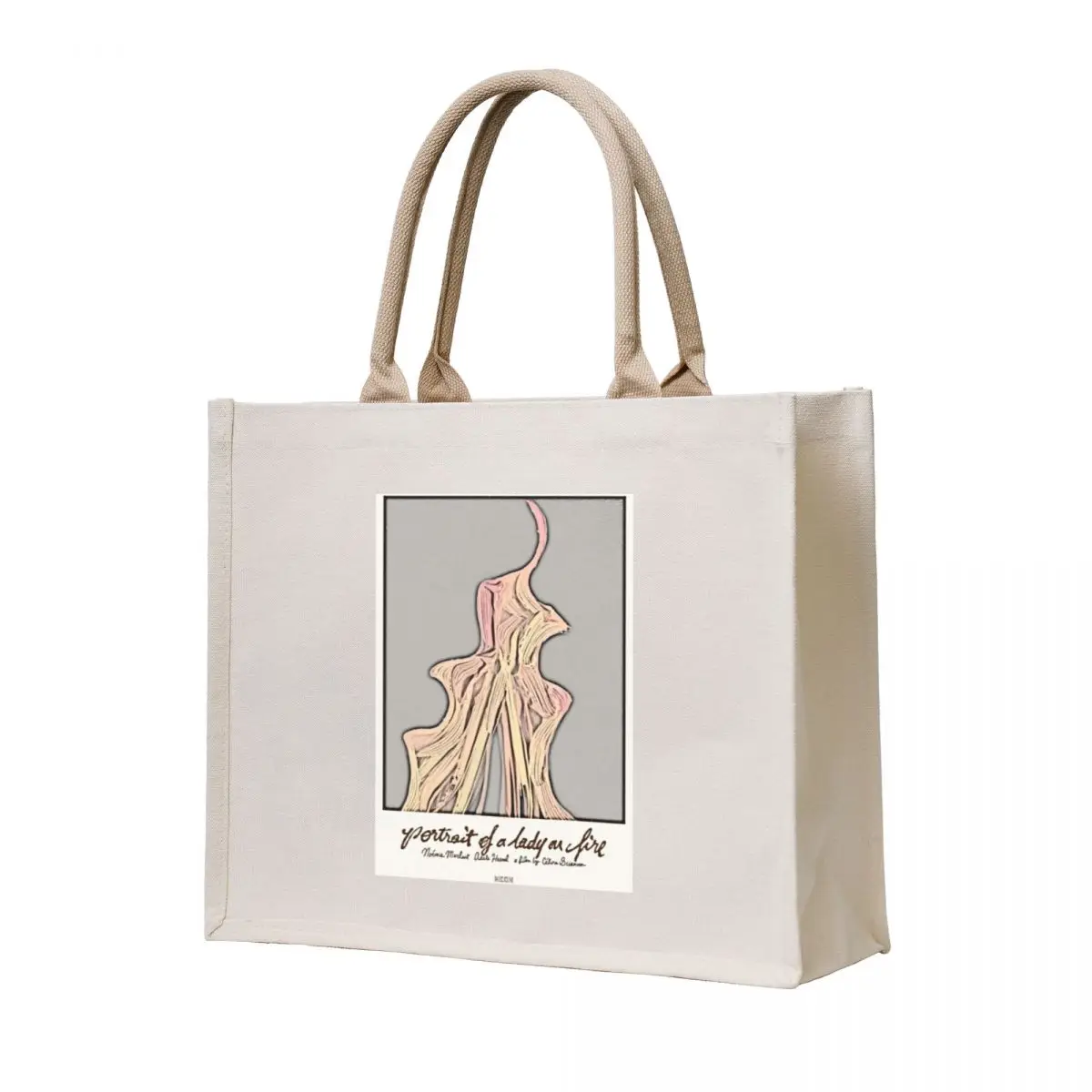 

Poster Portrait of a Lady on Fire - Photocopy effect Tote Bag Reusable bags tote bags aesthetic reusable shopping bag