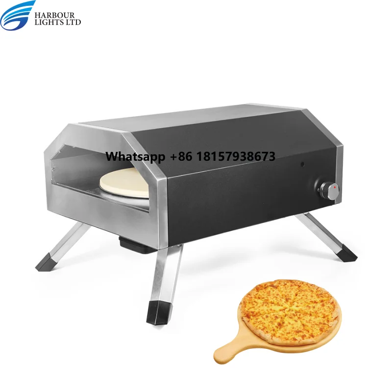 

Portable 12 Inch Gas Oven Italian Pizza Baking Oven for Outdoor Family Party Camping BBQ Grills
