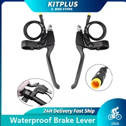 Waterproof Brake Lever for Bafang BBS01B BBS02B BBSHD Mid Drive Motor Replacement Ebike Cut Off Power Brake Levers Protect Motor