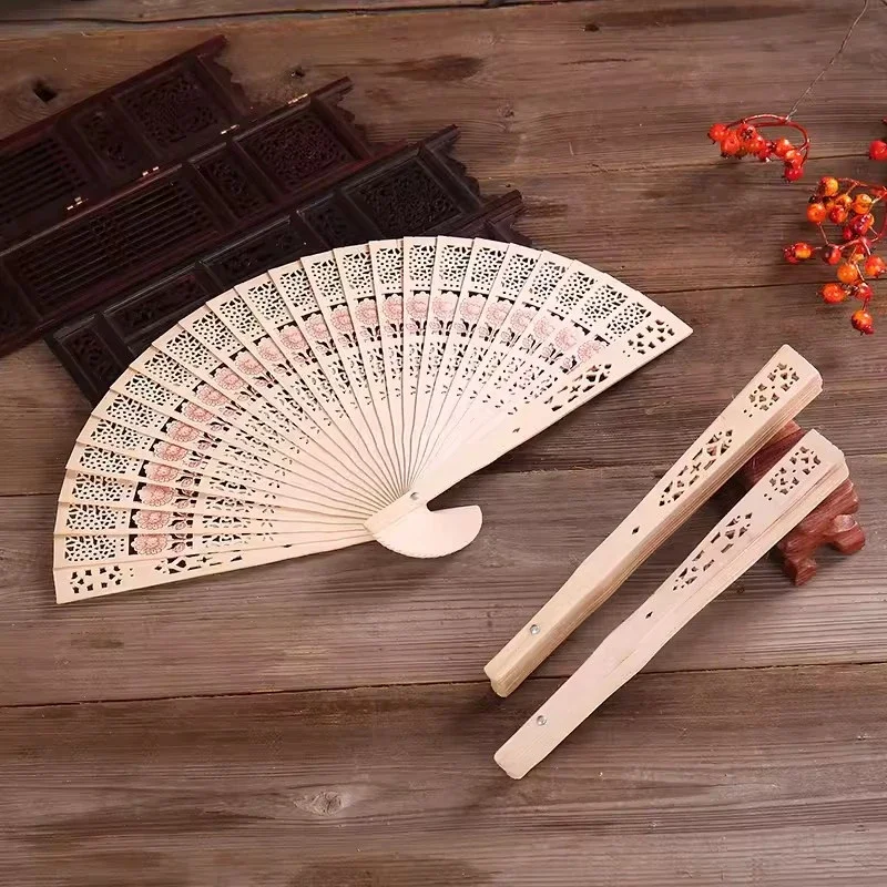 

20CM handheld decorative fan, bamboo-made traditional wooden folding fan, classical dance folding fanchinese folk dancechinese