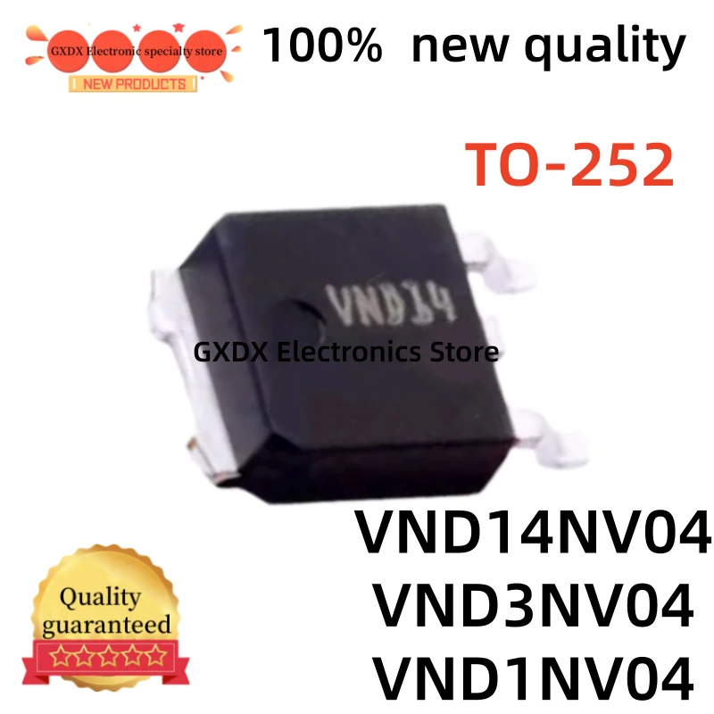 10-20Uds 100% nuevo VND14NV04 TO252 VND14NV04TR-E VND14NV04TR VND3NV04 VND1NV04 VND14 NV04 TO-252