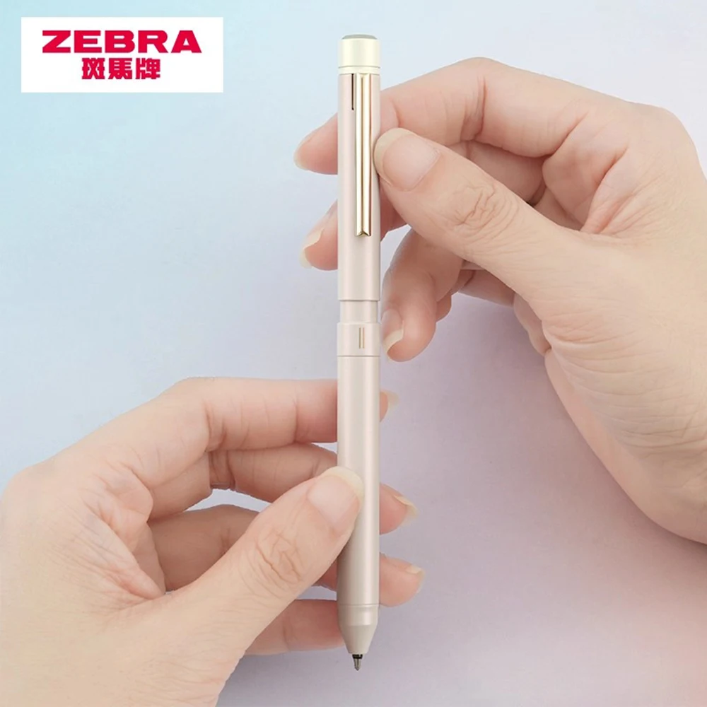 Japan ZEBRA Multifunctional Pen SBZ22 2-Color Gel Pen 0.5mm Mechanical Pencil School Supplies Stationery Pens for Writing
