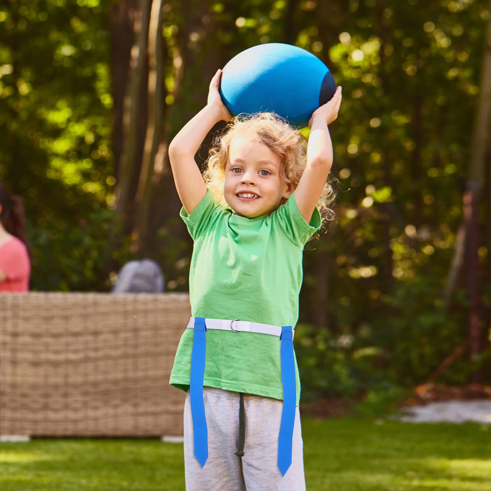16 قطعة مجموعة أدوات تدريب الرجبي قابل للتعديل هوك حلقة أعلام مجموعة للأطفال البالغين مع أحزمة الرباط حقيبة أعلام كرة القدم مجموعة العلم #1