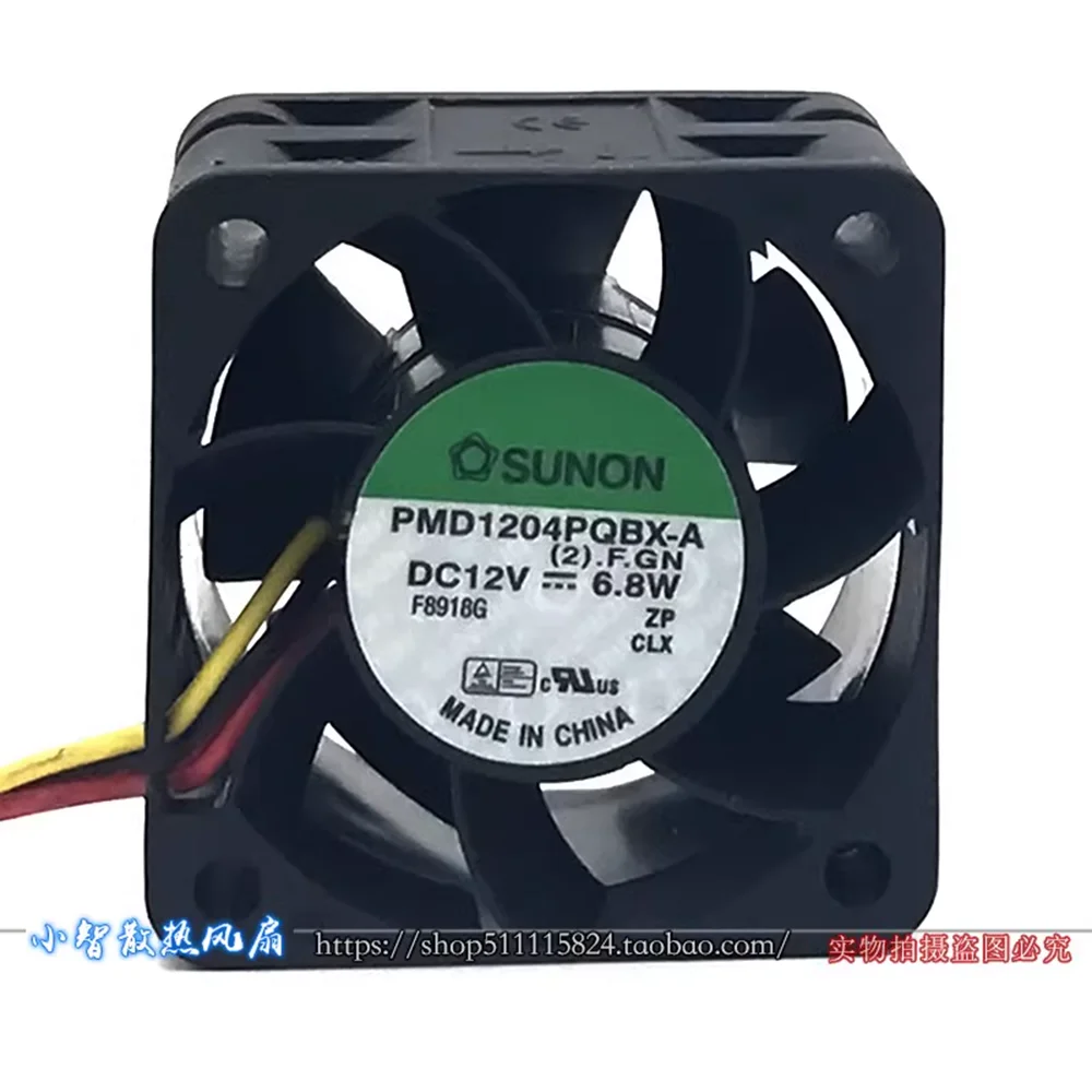 For Sunon PMD1204PQBX-A 4CM 40MM 4028 12V 6.8W High- Speed Server Cooling Fan 40*40*28MM