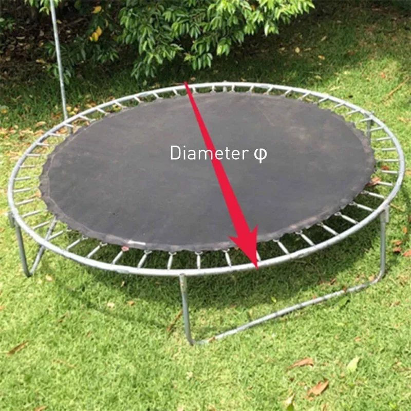 Tappetino di sicurezza per trampolino di ricambio universale tappetino impermeabile per accessori per trampolino copertura di protezione a molla per