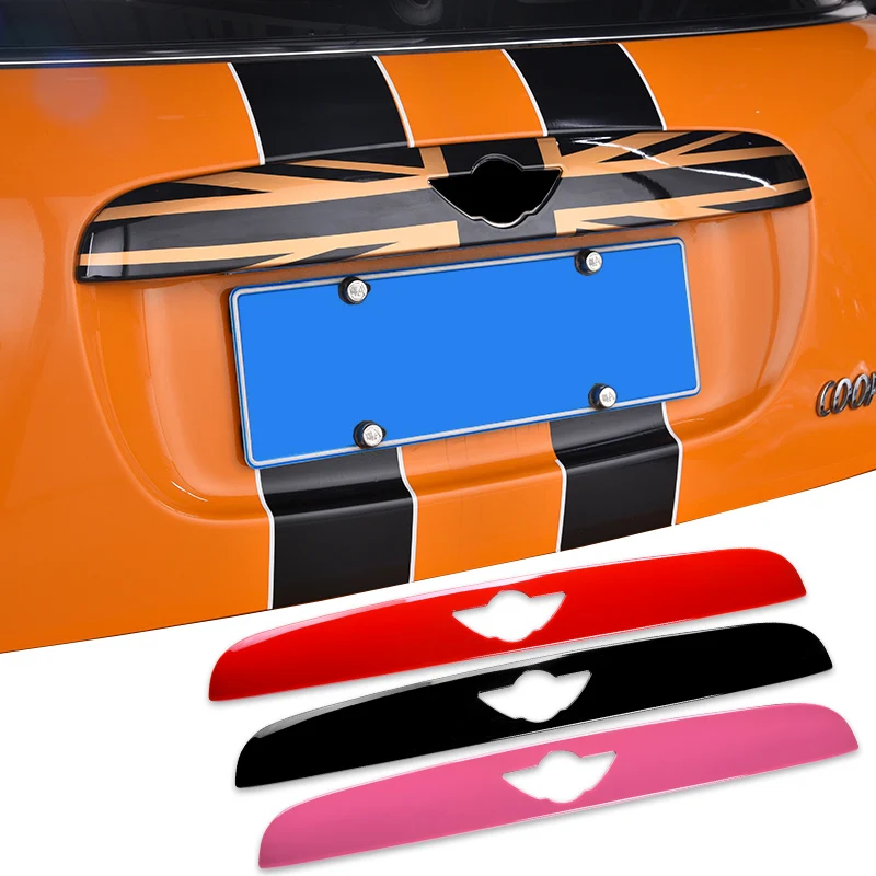Car Trunk Back Door Handle Decoration Cover For Mini Cooper F55 F56 F57 F60 Car Styling Mouldings Anti-scratch Protector Sticker