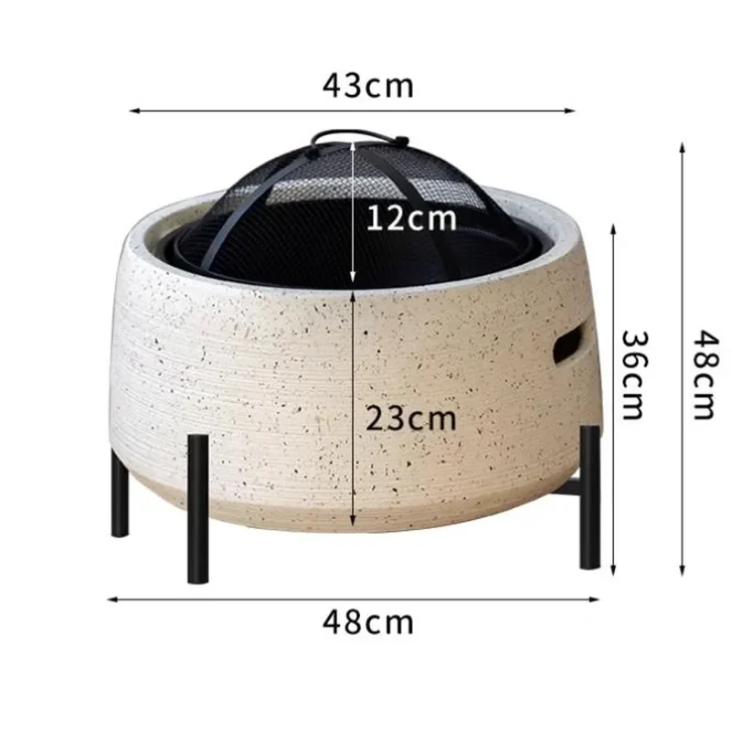 Tourist Brazier Patio Heaters Hand Warmer Garden Bonfire Patio Heaters Camping Stove Cooker Outdoor Heating Riscaldamento LLPH