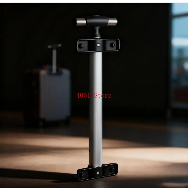 Maniglia ergonomica per bagaglio sostitutiva in lega alluminio comoda impugnatura riduce l'affaticamento del viaggio per