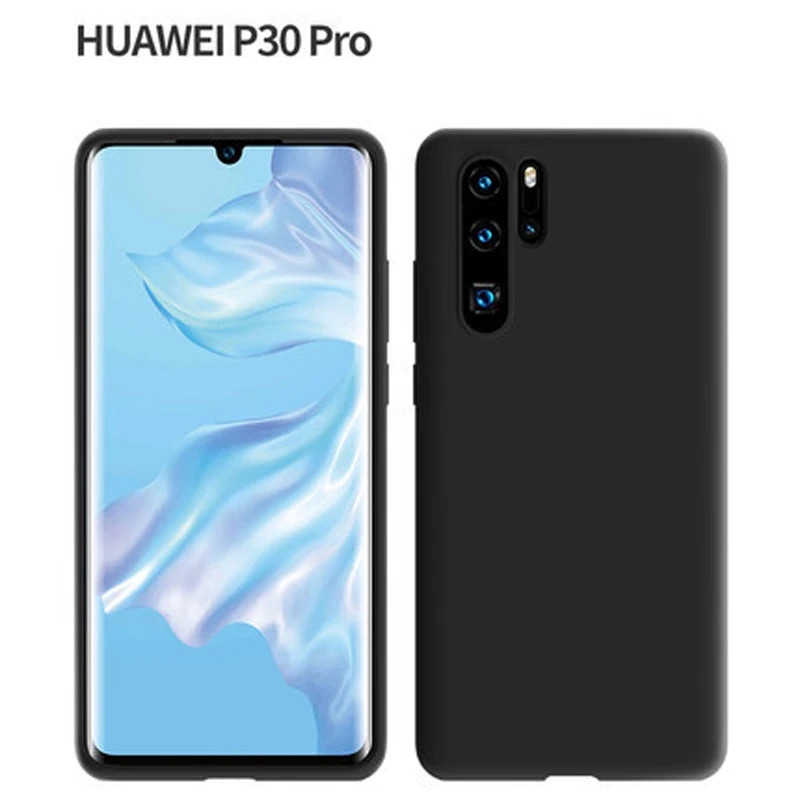 Für Huawei P30 Pro Fall Silikon Weiche TPU Abdeckung fall für huawei P30 Pro Matte Candy einfarbig Abdeckung