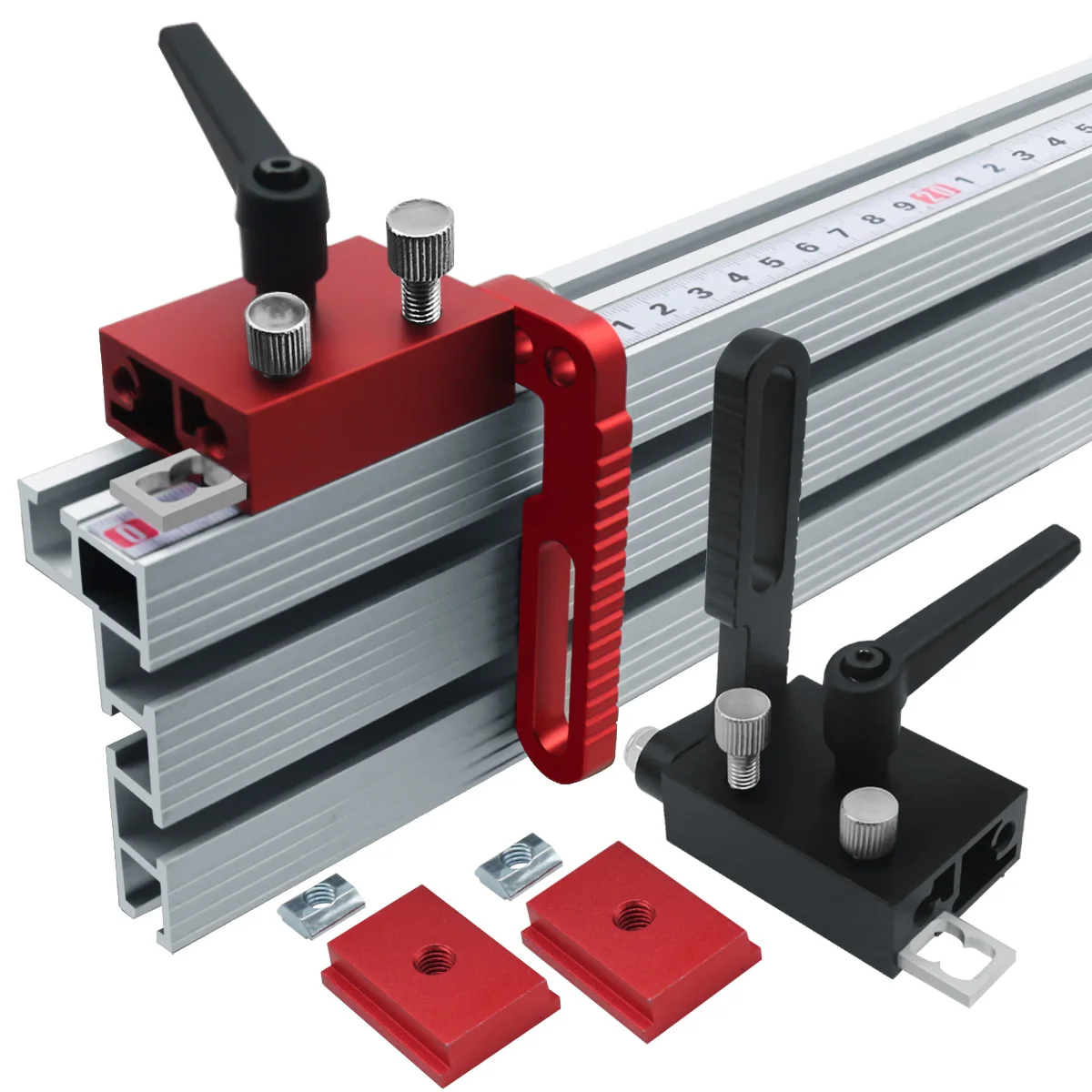 T-slot miter track Aluminum Miter T-Track,T-Slot Miter Track Jig,Using woodworking projects,  and easy to install