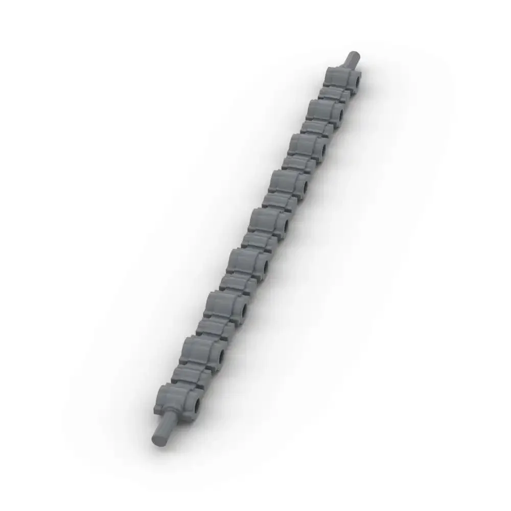 MOC 10PCS 98567 Factory Classical Adaptive Brick Flexible Rubber Belt 19L With Bar Ends Building Block Toys Kid Boy Special Gift