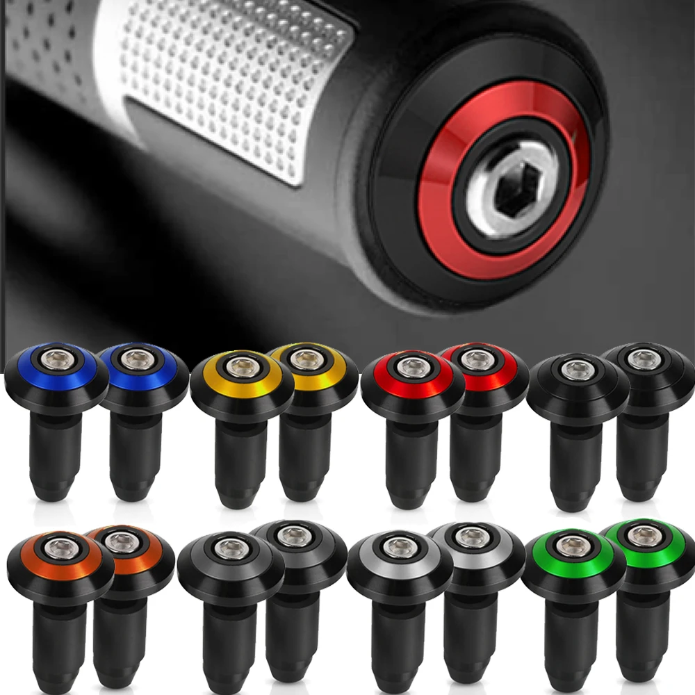 Motorcycle Handlebar End Moto Grip Ends Plus Handle Bar Grips Ends Tips Caps FOR HONDA cbf500 CBF600 CBR1000 CBR1000F CBR1000RR
