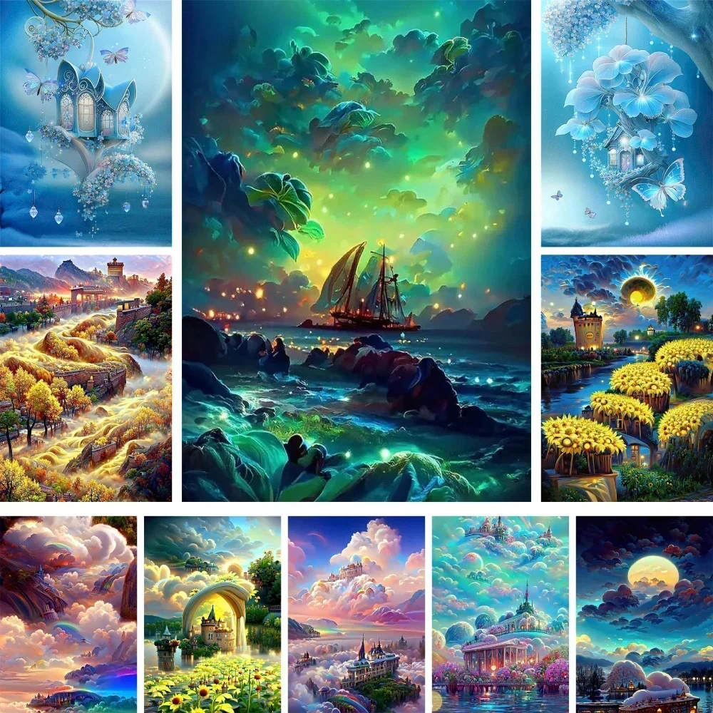 

584722 By Numbers Painting Acrylic Paints 40*50 Canvas Pictures Wall Decoration For Kids Wall Art