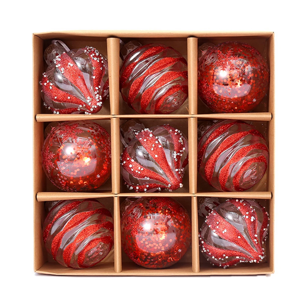 

Рождественские елочные украшения Рождественские шары Рождественские тематические украшения Рождественский подарок Крючки и кружевные веревки для юбилеев