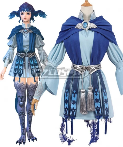 Final Fantasy XIV FF14 Meteion Girls Outfits Party Dress Halloween Christmas Women Skirt Suit Uniforms Cosplay Costume E001