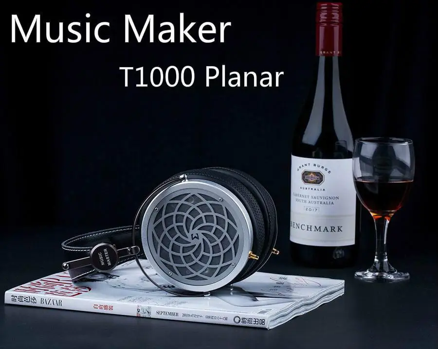 เพลง MASTER 108 มม.T1000 Planar แผ่นไดอะแฟรมเบส Hifi Audiophile ไม้ชุดหูฟังหูฟังหูฟัง Susvara 1266 LCD3 HD820