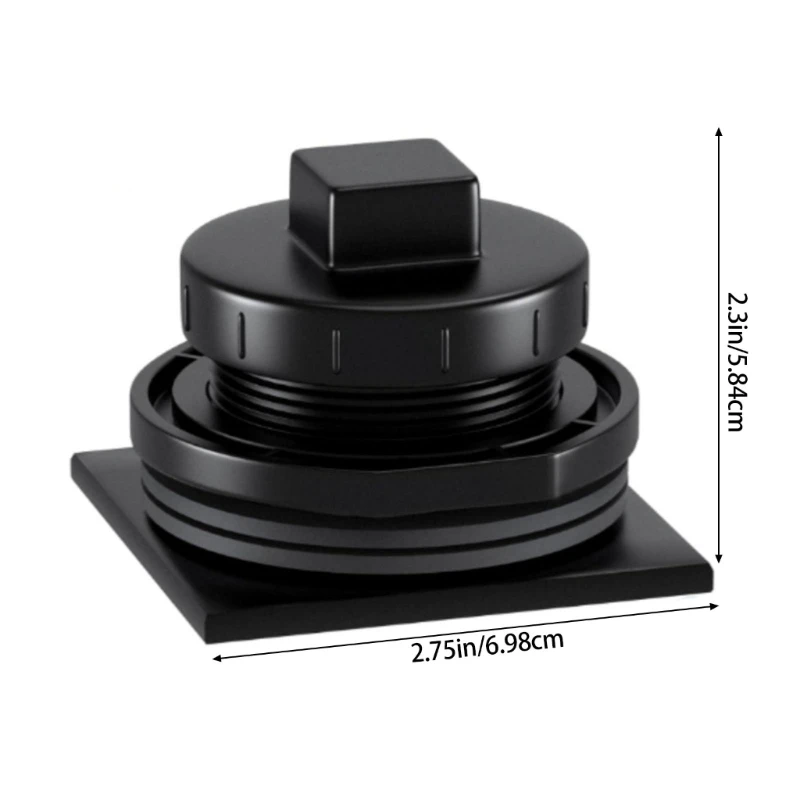 High Strength Drain Plug for Large Stock Tanks Thickened Fixing Leakage Control D2RD