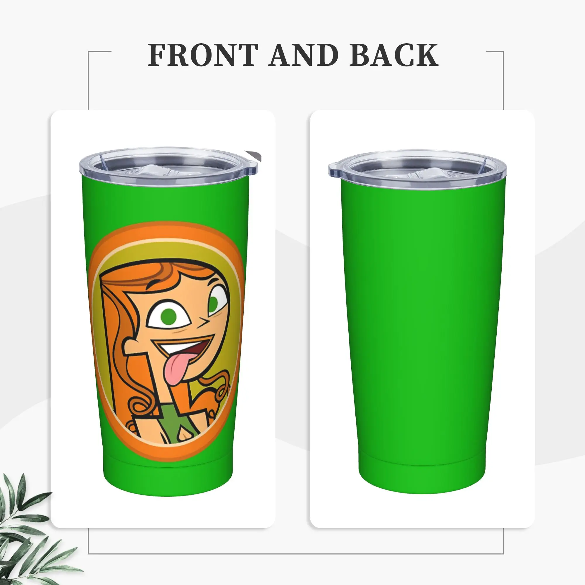 Totals Dramas Island Icon - Izzy  Tumbler Vacuum Insulated  Coffee Cups Vacuum Flask Travel Outdoor Mugs Hot Cold Drink, 20oz
