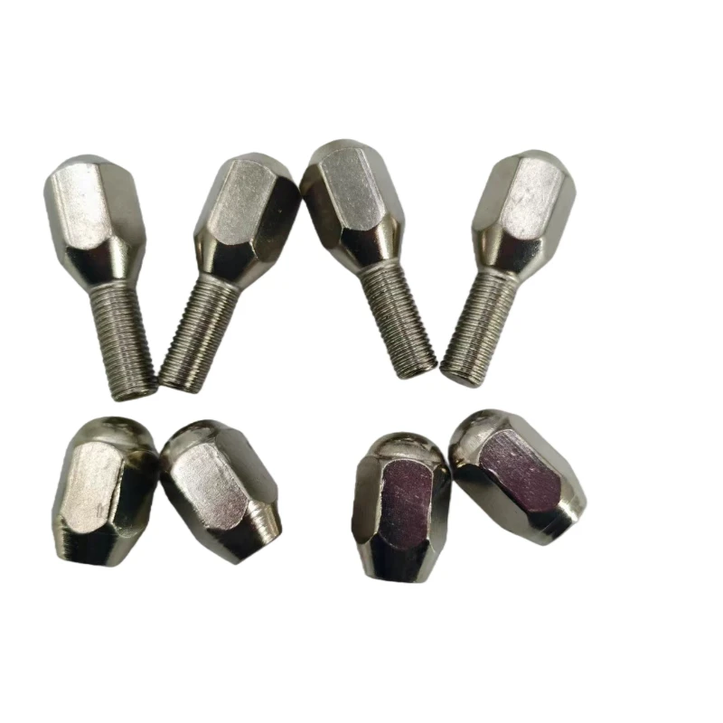 Durable and rust resistant professional grade kart aluminum wheel fastener set with screws and nuts
