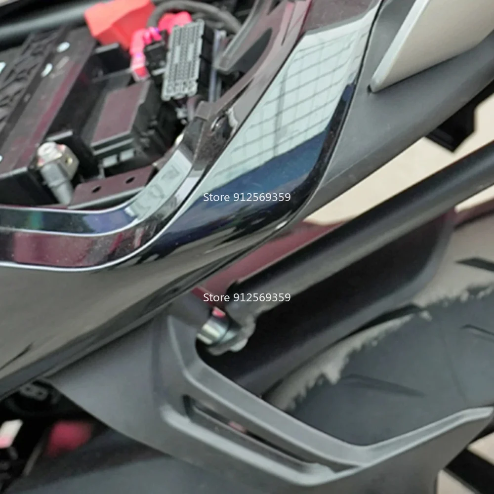 Tubular tailstock rack Rear Luggage Rack tailstock rack carbon steel stable and solid For CFMOTO 675SR-R 675SR SR-R 675NK