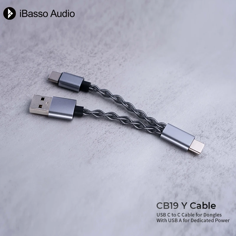 iBASSO CB19 Decoding Headphone Amplifier Small Tail Upgrade Audio Cable for DC03 PRO/04 PRO DC Elite