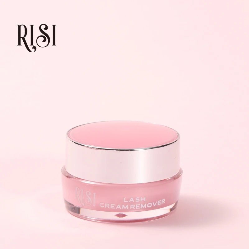 Free RISI Rose 5g Eyelash Extension Glue Remover Cream For Lash Extensions Cream Remover False Eyelash Glue Remover Makeup Tool