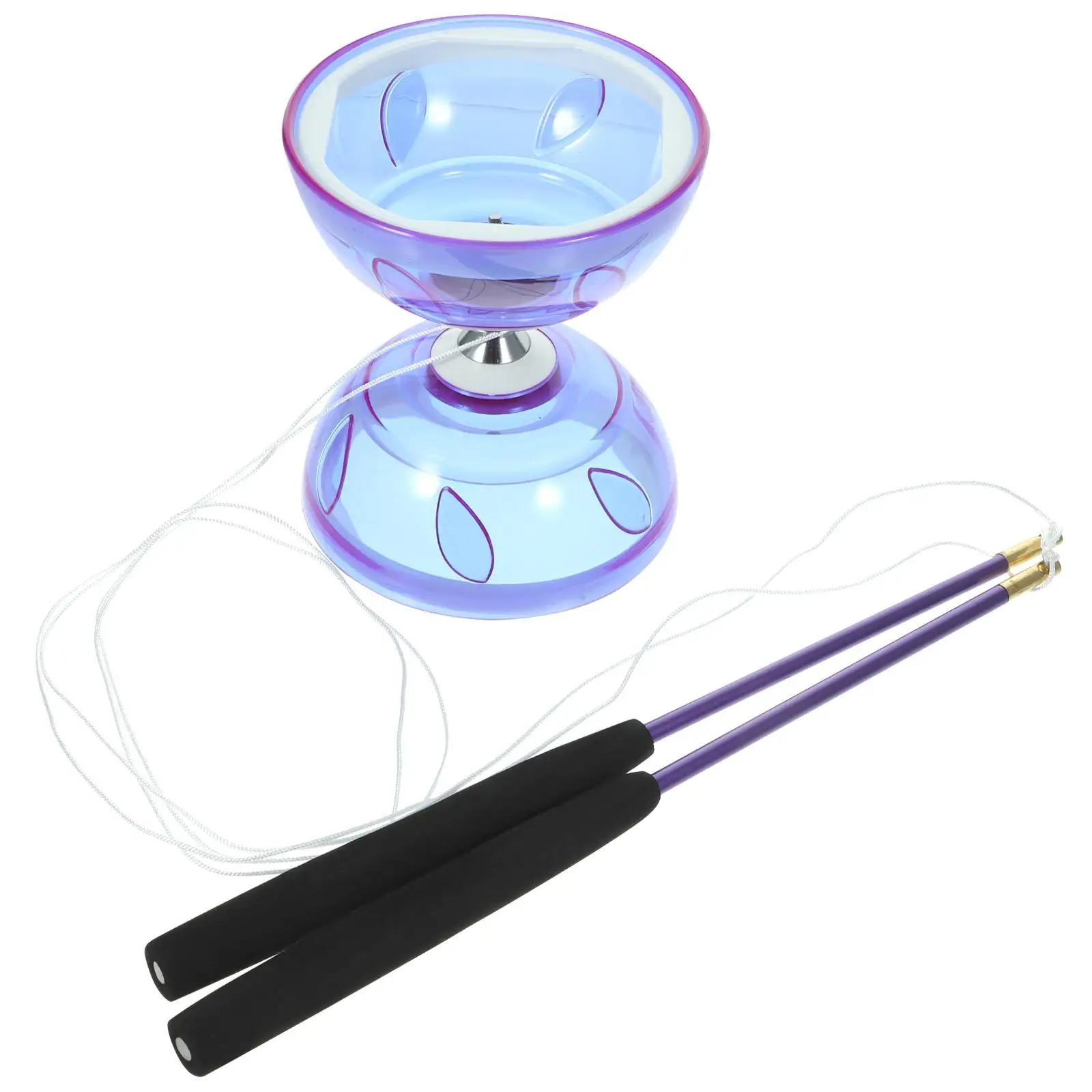 Plastic Diabolo Toy One Way Bearing for Kids Adults High Performance Chinese Yo Yo Random Rod Ideal for Tricks