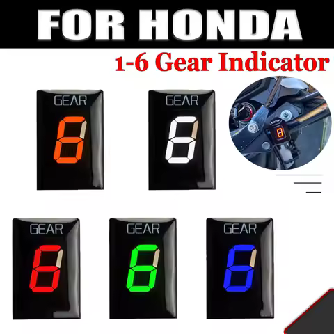 For HONDA CBR600F CBR1000R CBR300R CB500F CB600F CBR500R CBR600RR CB300F CMX500 NC700S NC700X Motorcycle Gear Display Indicator