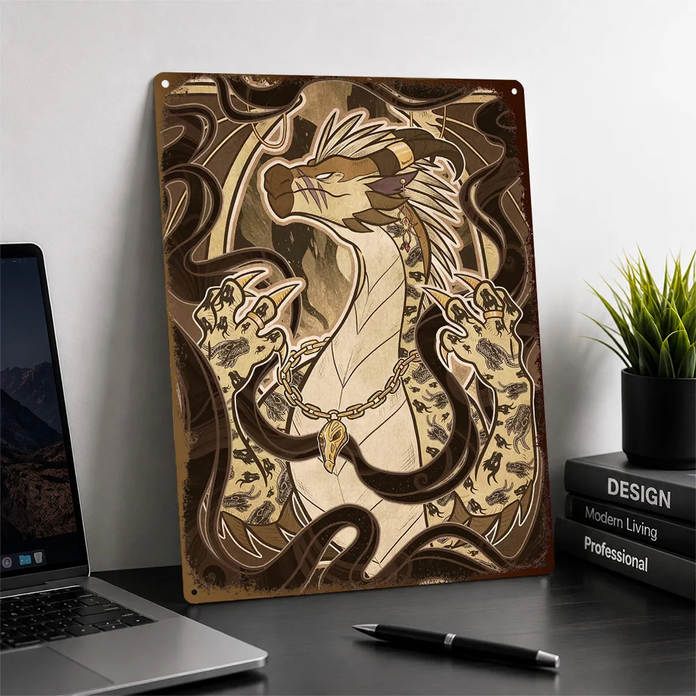 The Bandit Chief Aluminum Poster Personalized Metal Sign Bold Magical Adventure Wall Art Ideal For Reading Nooks And Libraries